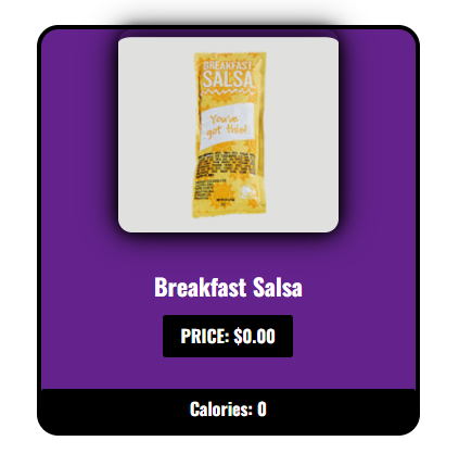 Breakfast Menu