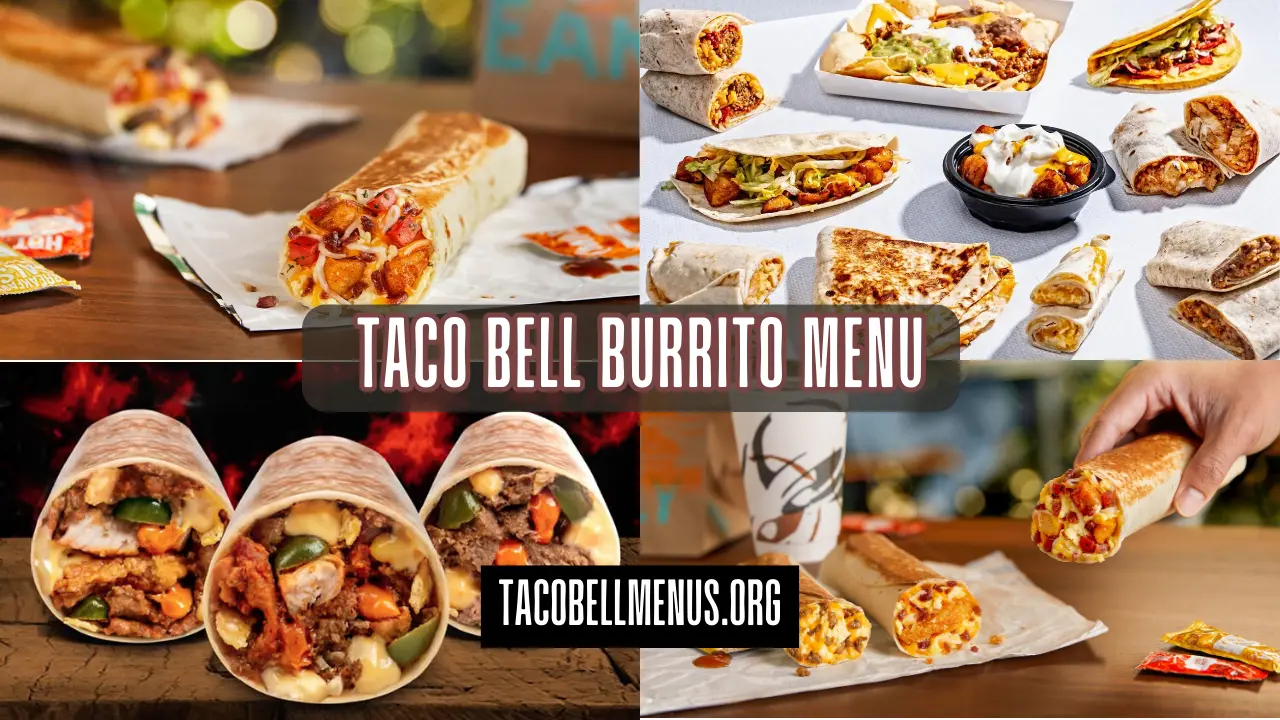 Taco Bell Burrito Menu