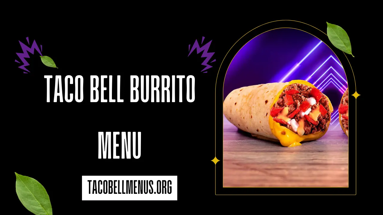 Taco Bell Burrito Menu (3)