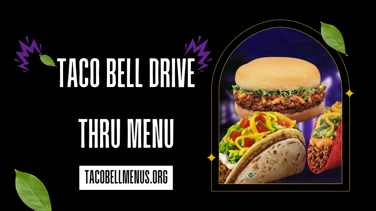 Taco Bell Drive Thru Menu (1)